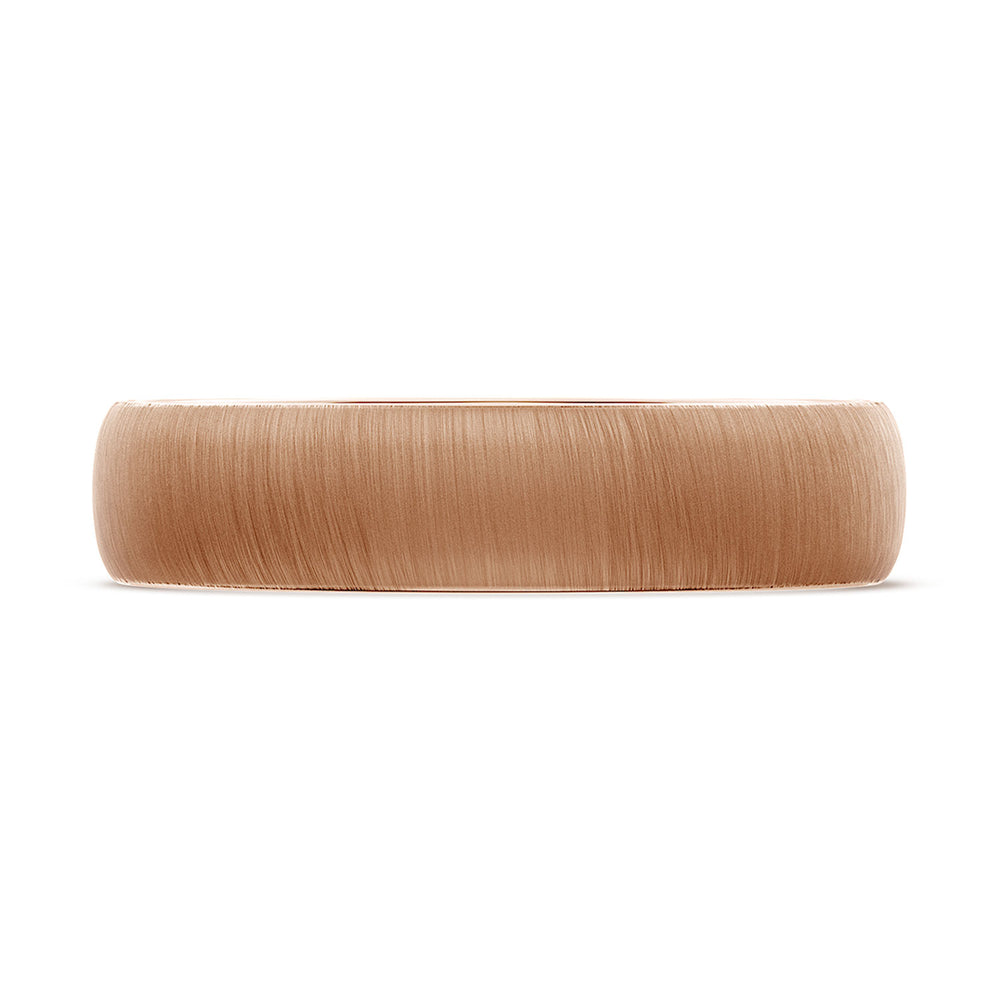 Classic Rounded in Satin Finish Wedding Band
