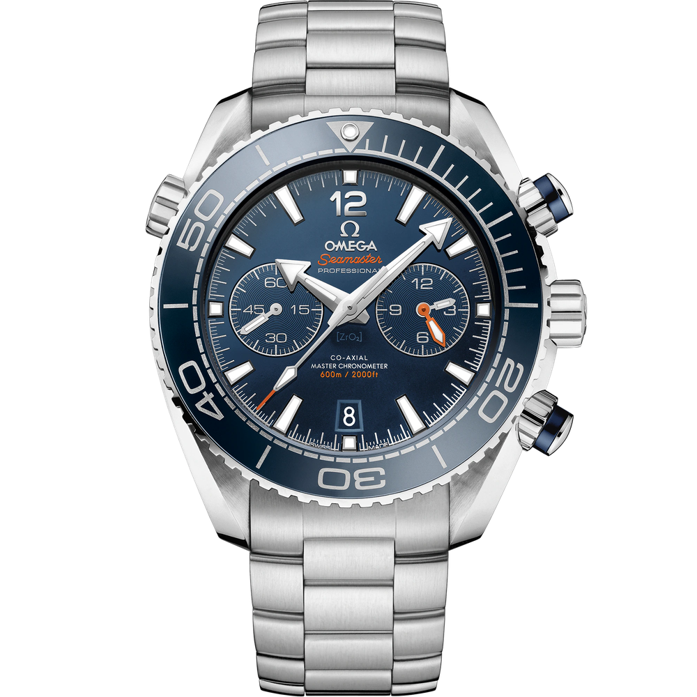 SEAMASTER PLANET OCEAN 600M 45.5 MM, STEEL ON STEEL