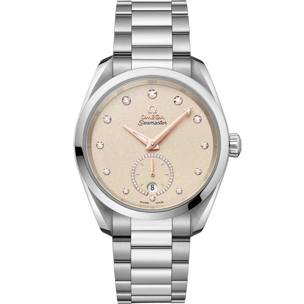SEAMASTER AQUA TERRA 150M 38 MM, STEEL ON STEEL