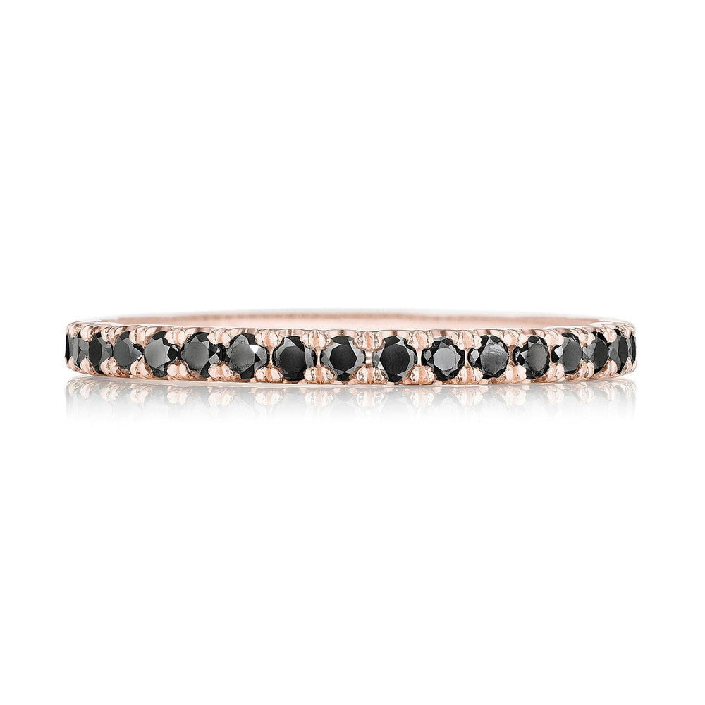 String of Black Diamonds Ring