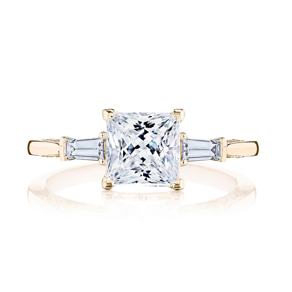 Princess 3-Stone Engagement Ring
