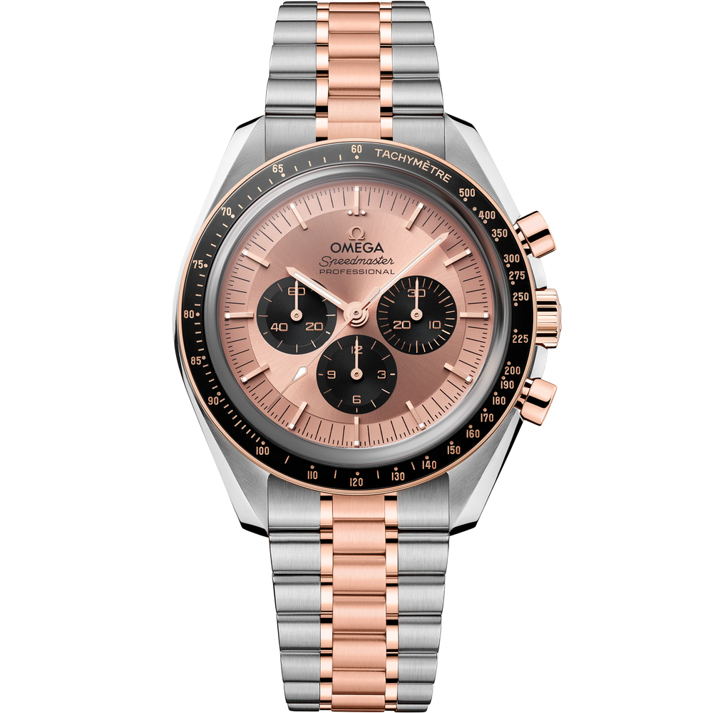 SPEEDMASTER MOONWATCH PROFESSIONAL 42 MM, STEEL - SEDNA™ GOLD ON STEEL - SEDNA™ GOLD