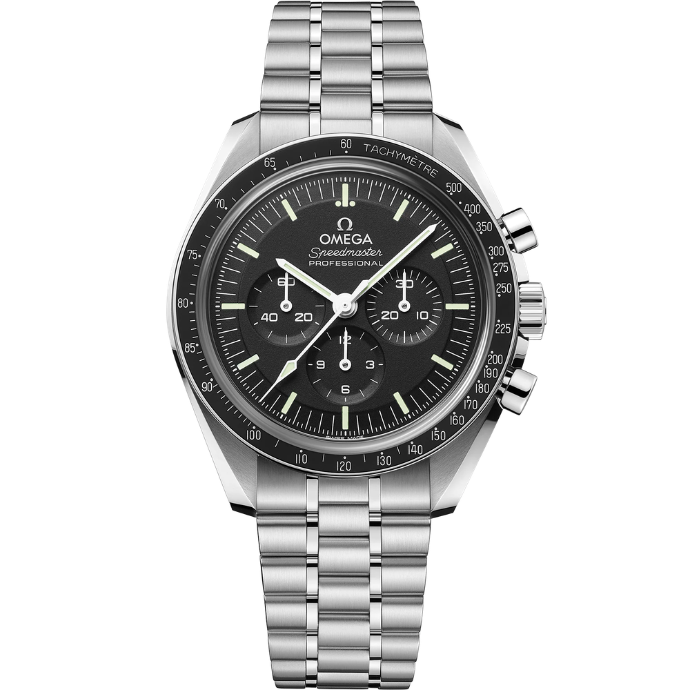 SPEEDMASTER MOONWATCH PROFESSIONAL 42 MM, STEEL ON STEEL