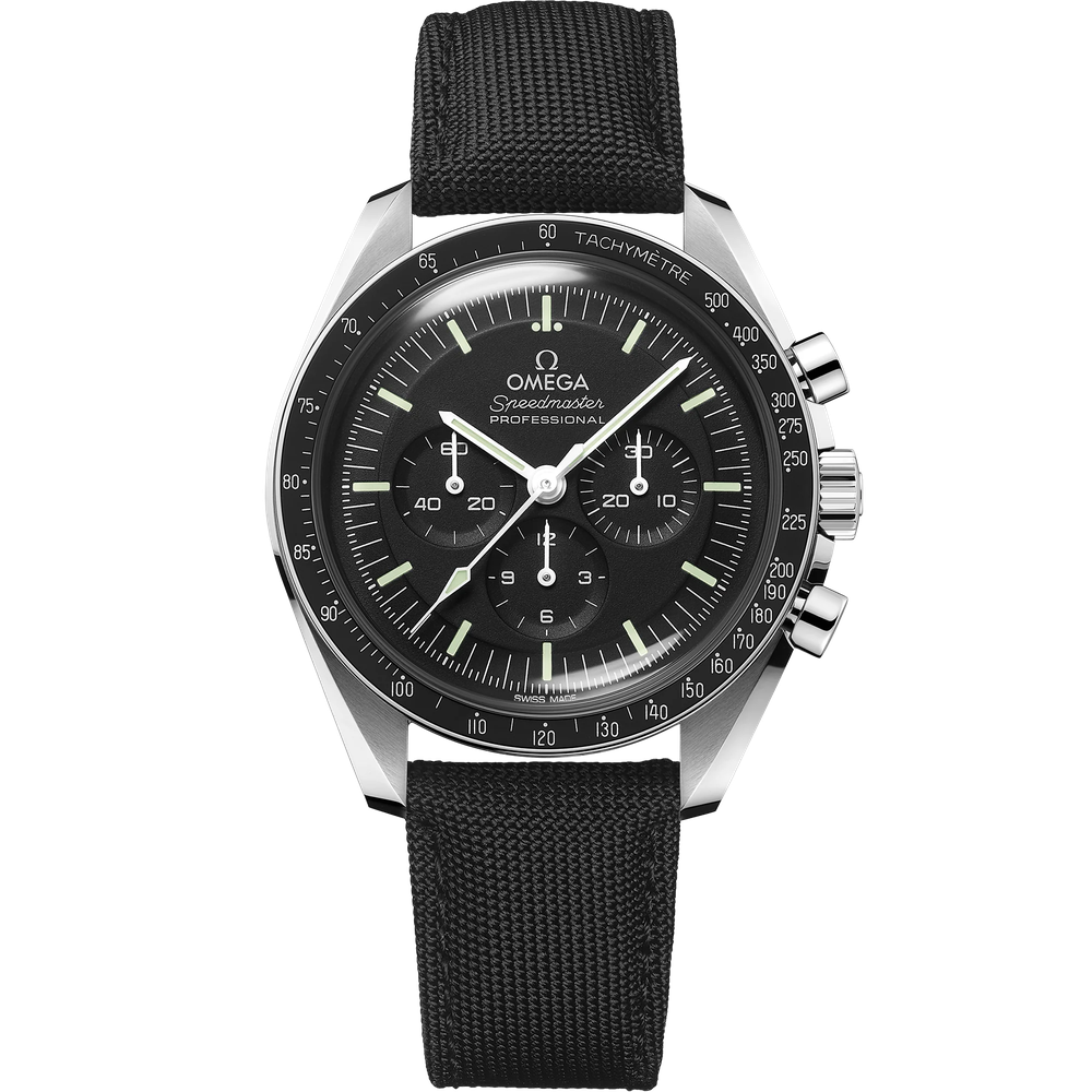 SPEEDMASTER MOONWATCH PROFESSIONAL 42 MM, STEEL ON COATED NYLON FABRIC STRAP