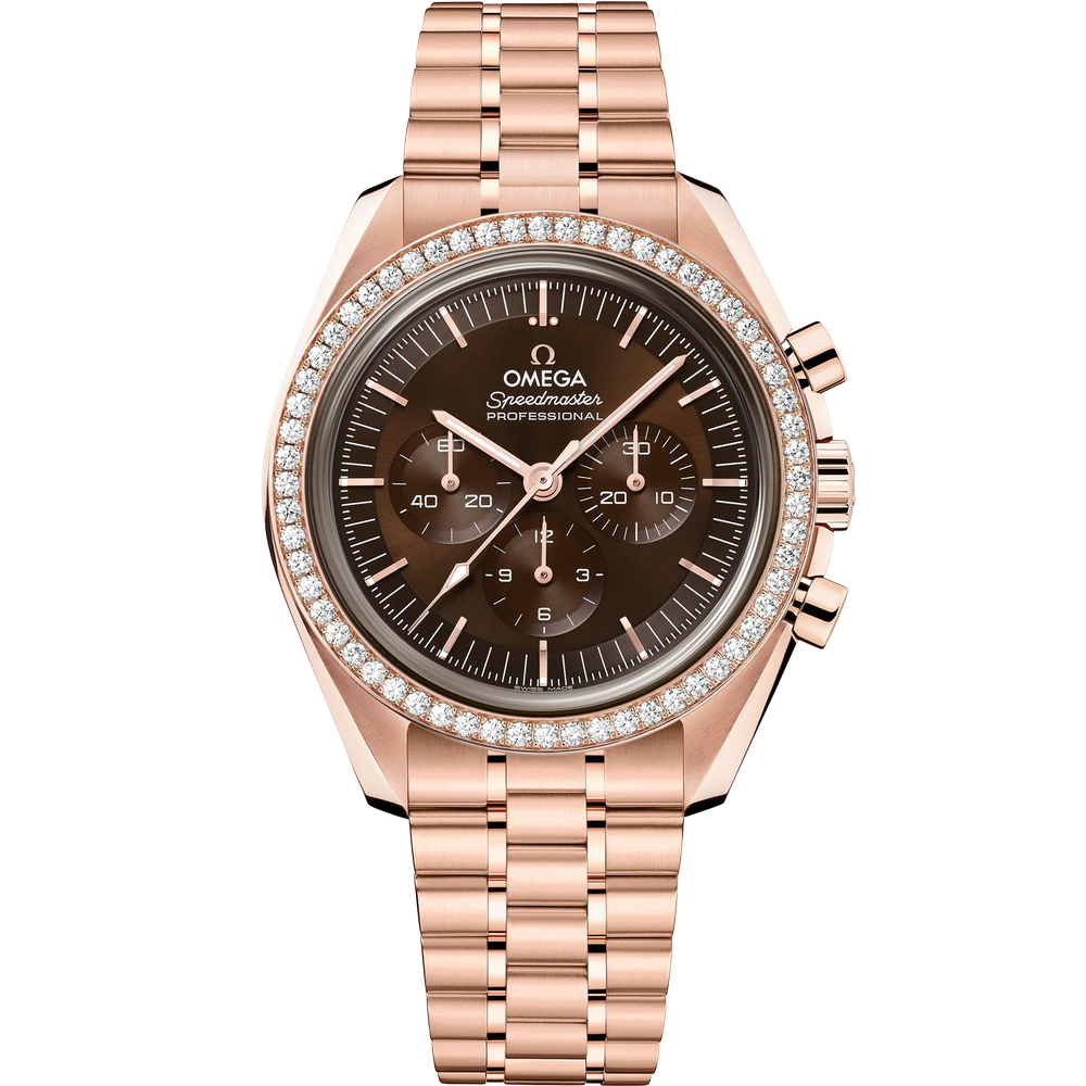 SPEEDMASTER MOONWATCH PROFESSIONAL 42 MM, SEDNA™ GOLD ON SEDNA™ GOLD