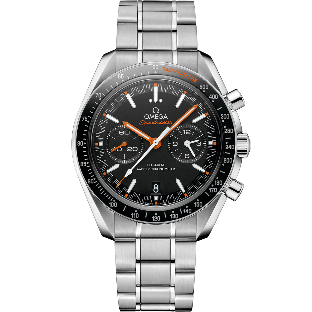 SPEEDMASTER RACING 44.25 MM, STEEL ON STEEL