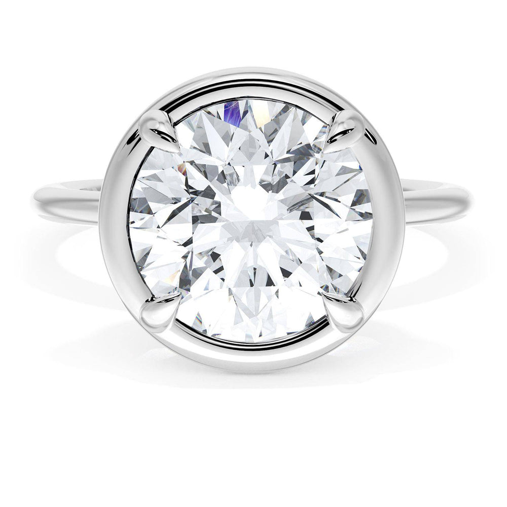 Round Solitaire Engagement Ring