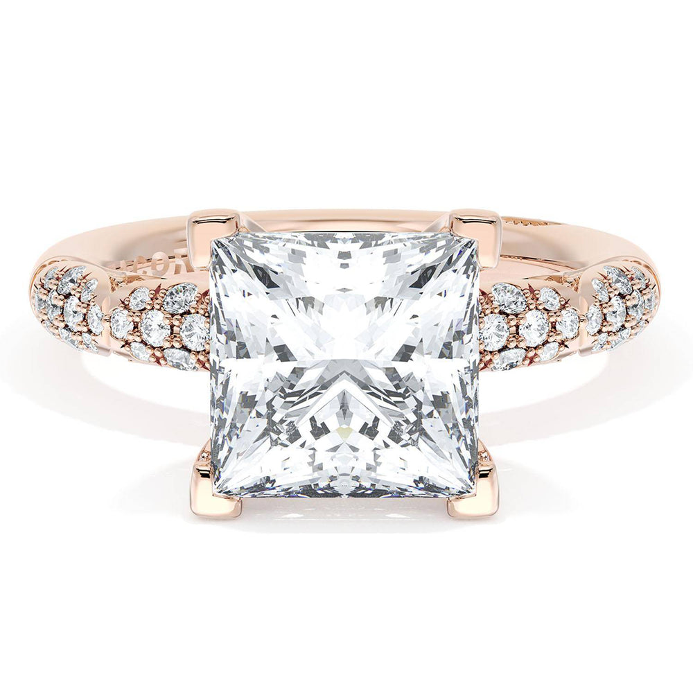 Princess Bloom Engagement Ring