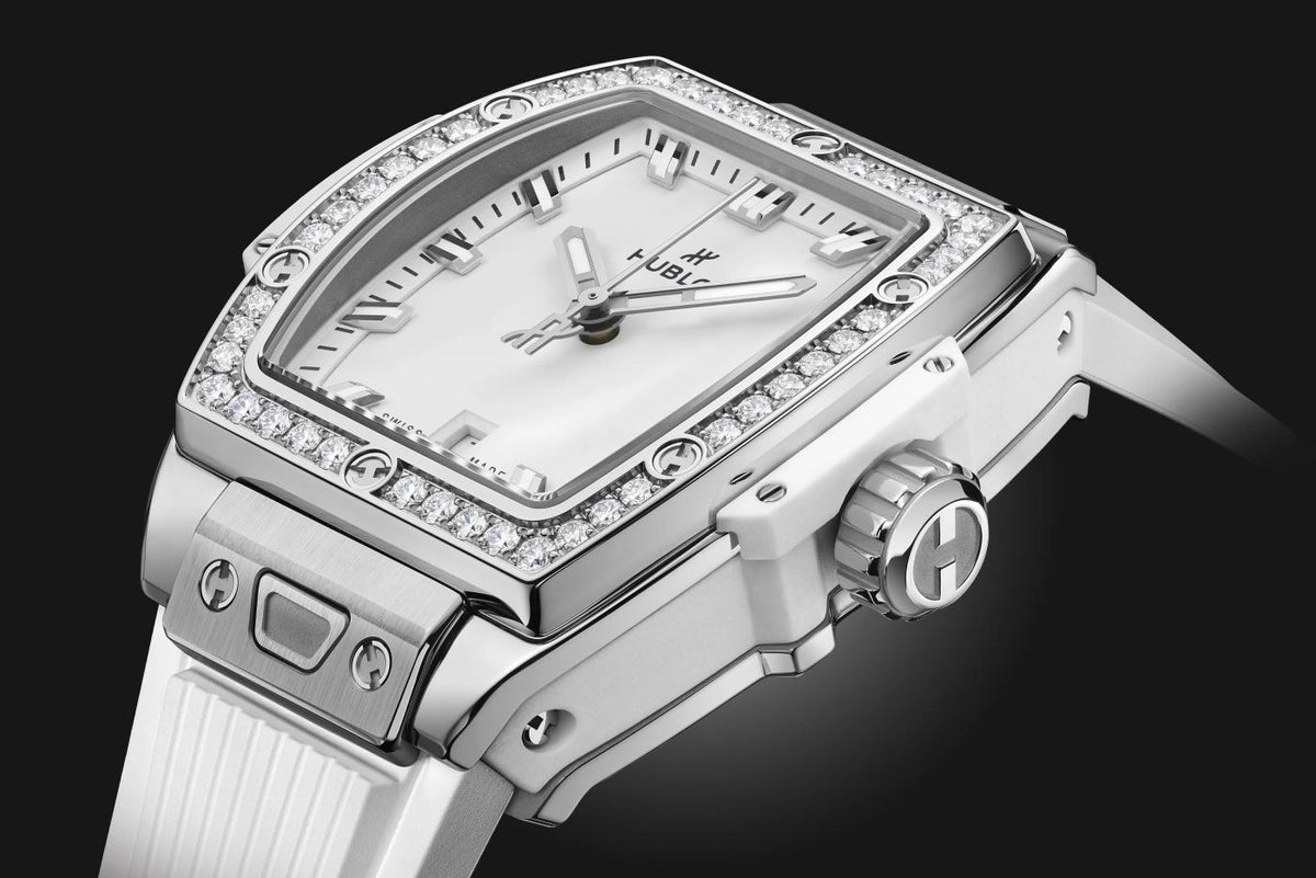 Spirit of Big Bang Steel White Diamonds 32 mm