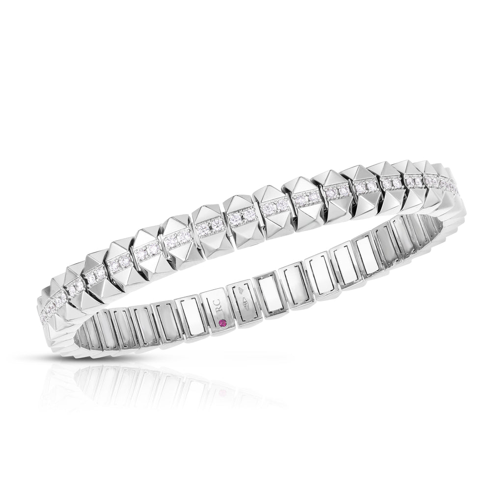 Obelisco Diamond Flexible Bangle