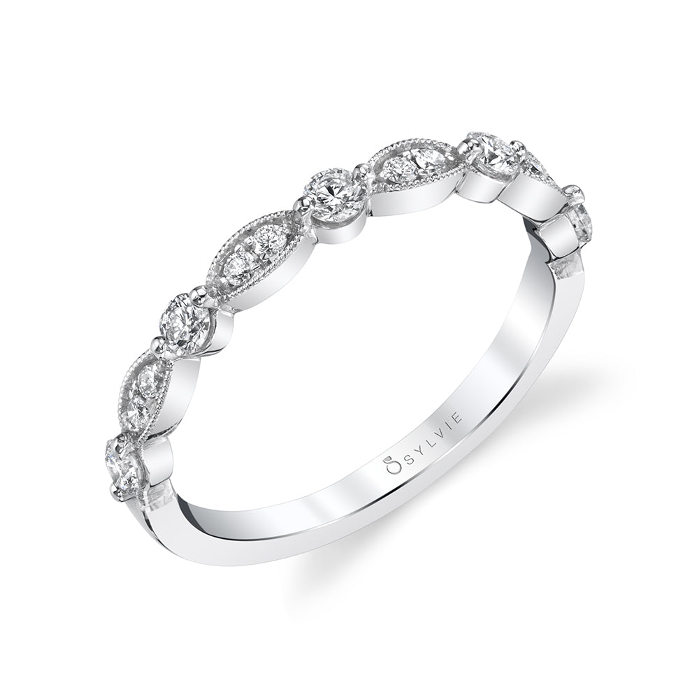 Sylvie Stackable Wedding Band