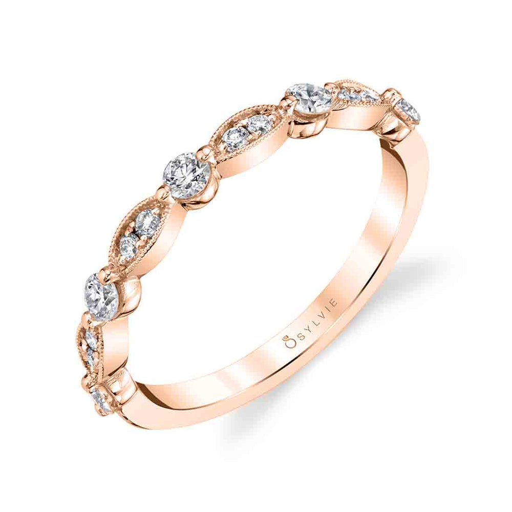 Sylvie Stackable Wedding Band
