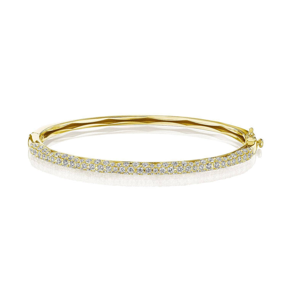 Bangle, Full Diamond, 3mm