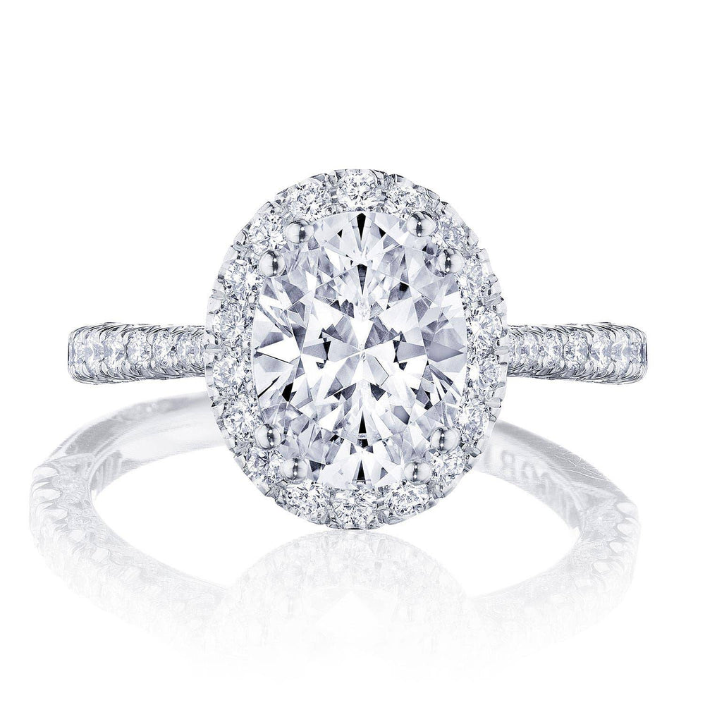 Oval Bloom Engagement Ring