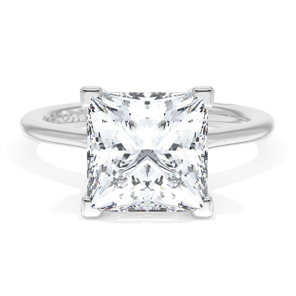 Princess Solitaire Engagement Ring