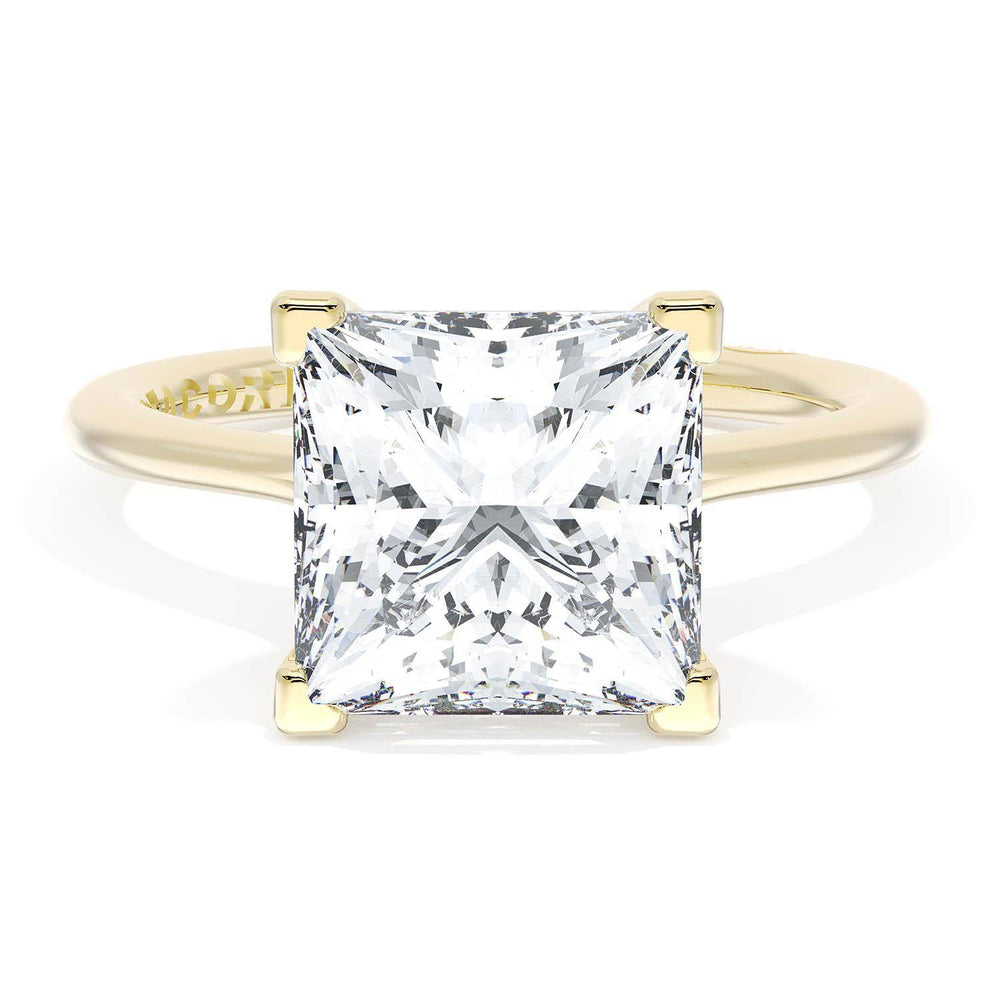 Princess Solitaire Engagement Ring