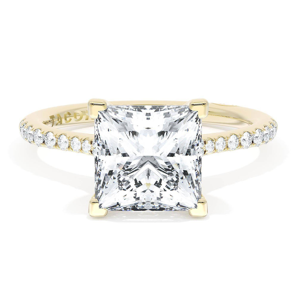 Princess Solitaire Engagement Ring