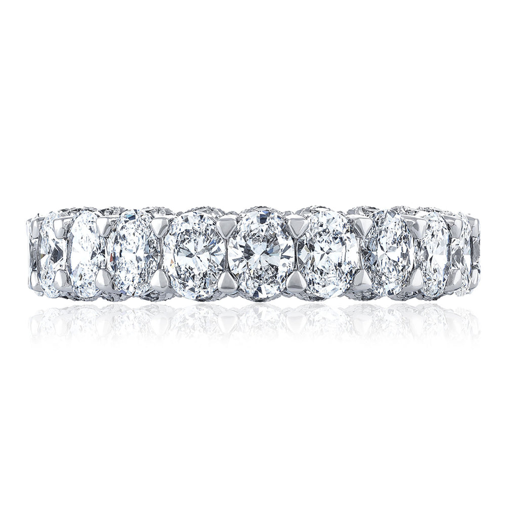 Oval Cut Diamond Eternity Band