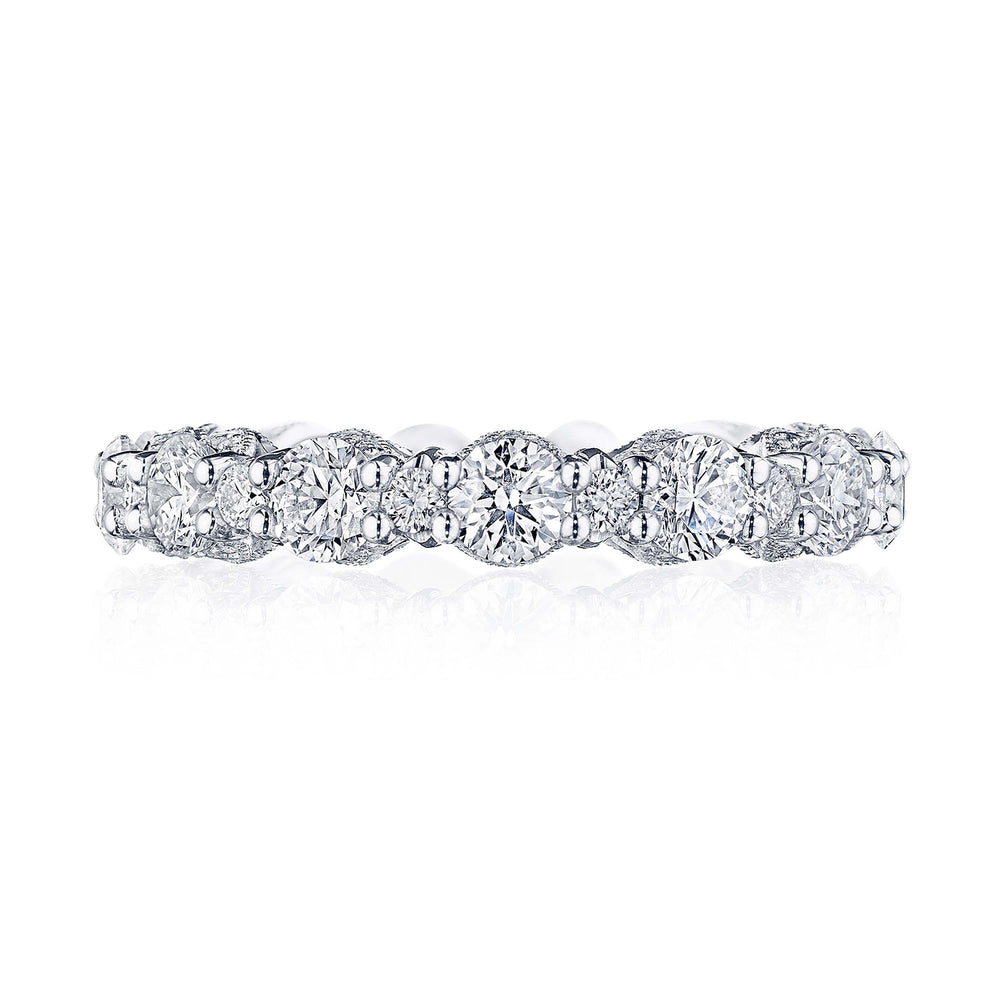 Round Multi-Size Diamond Eternity Band