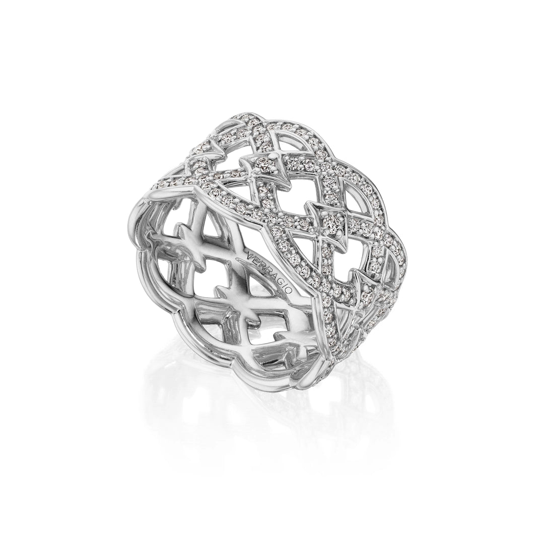 BELLE RING WITH DIAMONDS