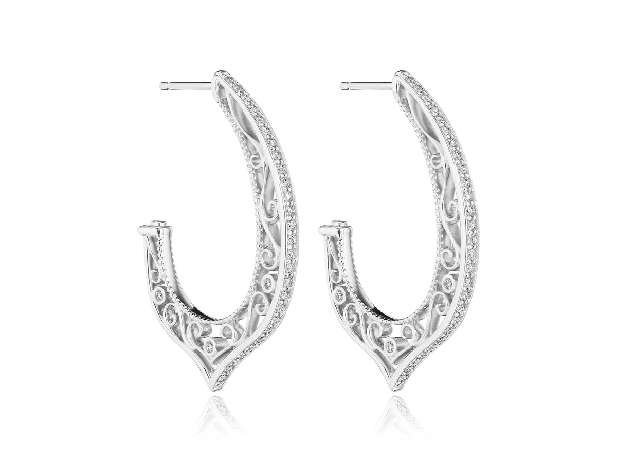 MORGAN LARGE FILIGREE HOOP