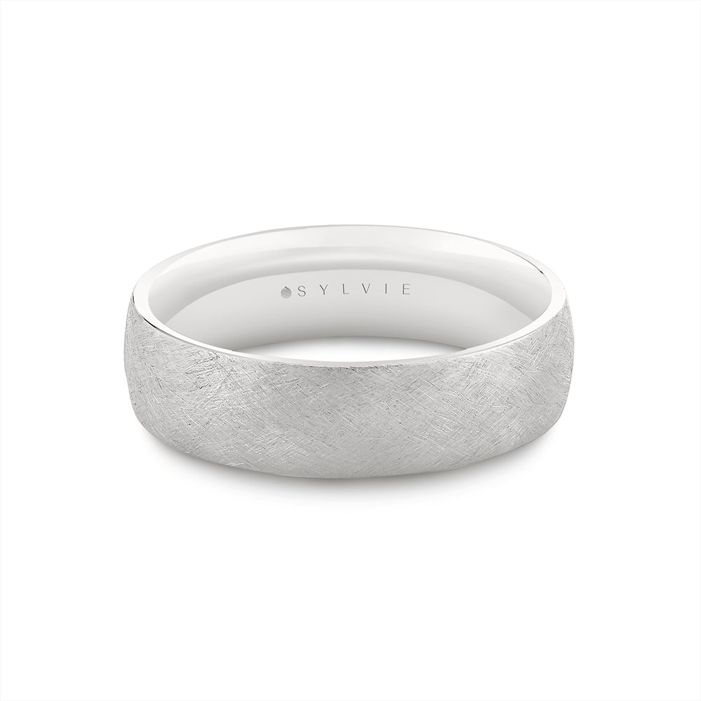 Sylvie Heritage Matte Ice Men's Band - Levi