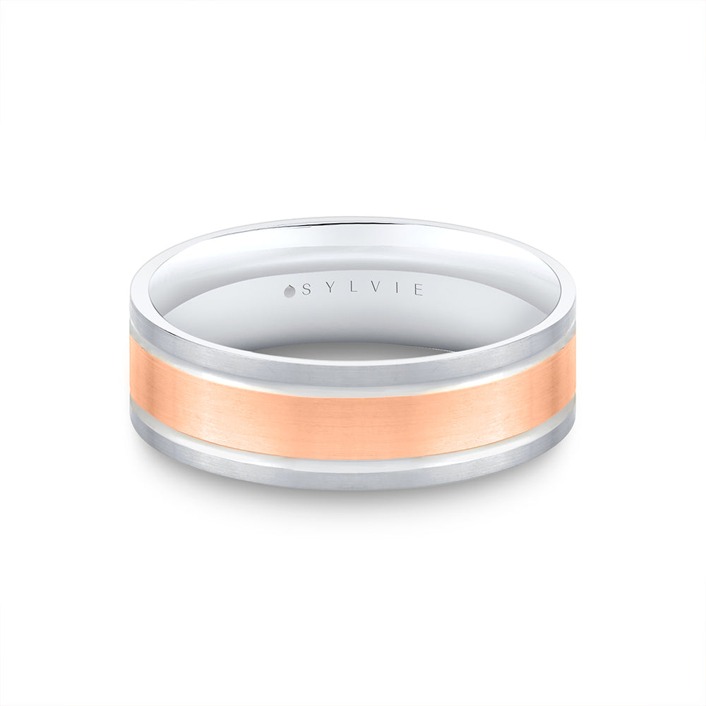 Sylvie Heritage Two Tone Brushed Men's Band - Sullivan