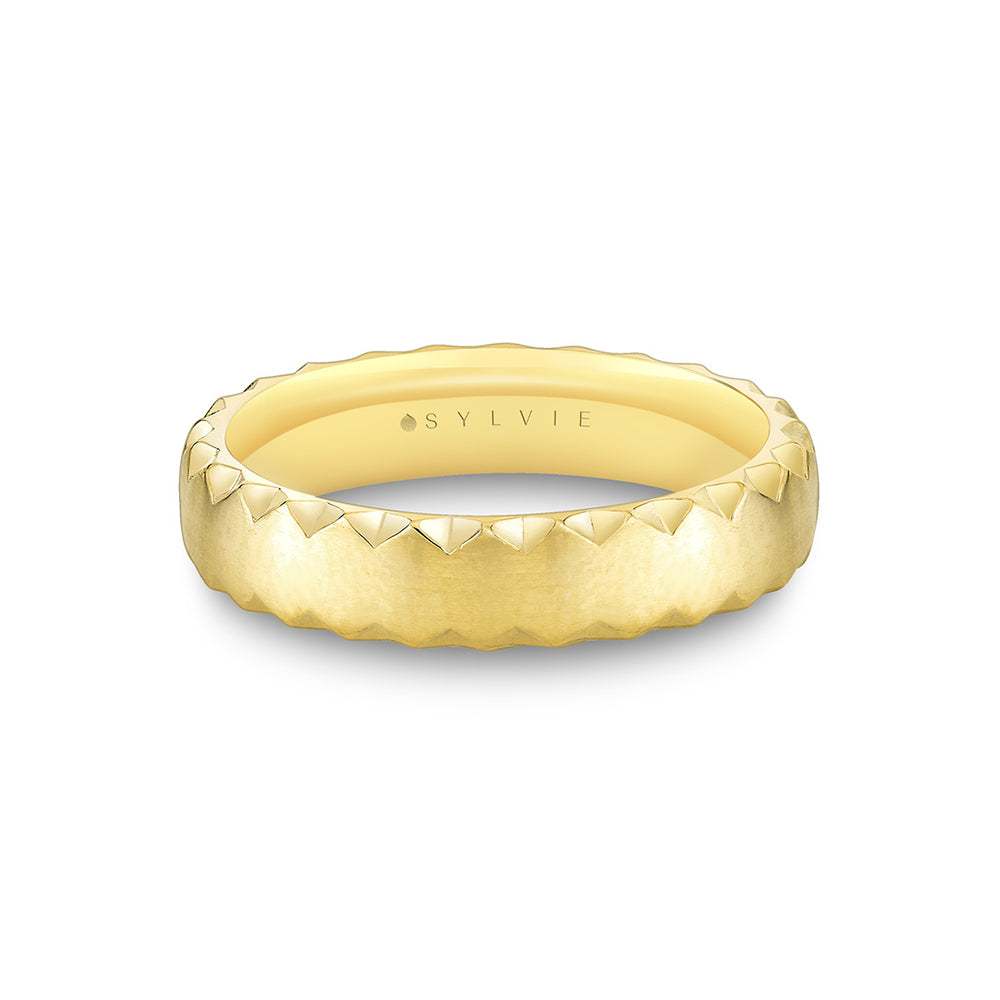 Sylvie Fluted Shell Brushed Men's Band - Vaughn