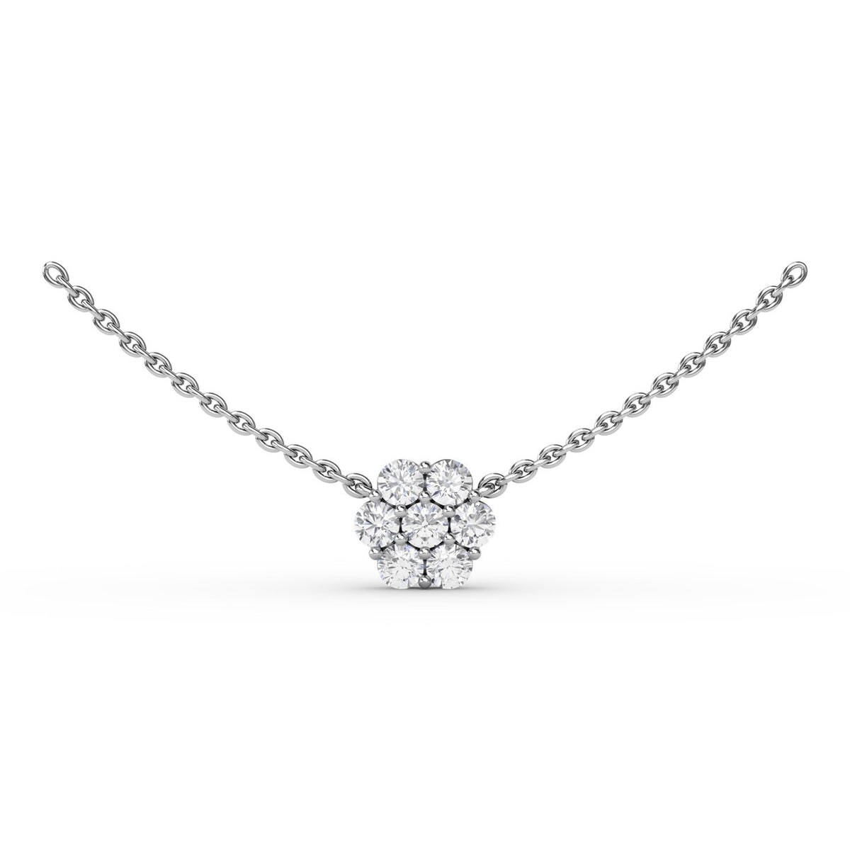 Magnolia Diamond Necklace