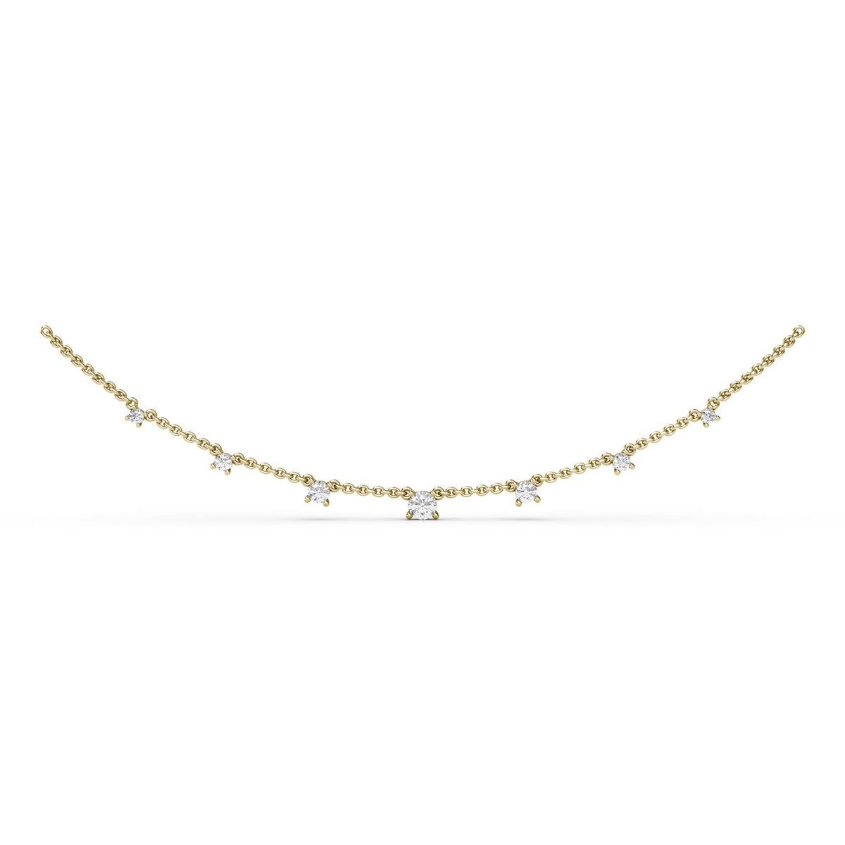 Empire Diamond Necklace