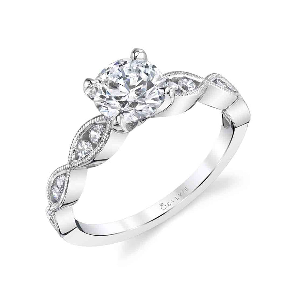 Sylvie Vintage Inspired Engagement Ring – Harriete