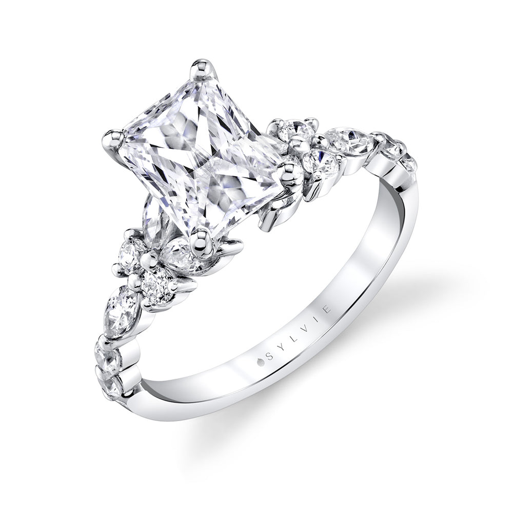 Sylvie Tulira Diamond Butterfly Engagement Ring – Lilac