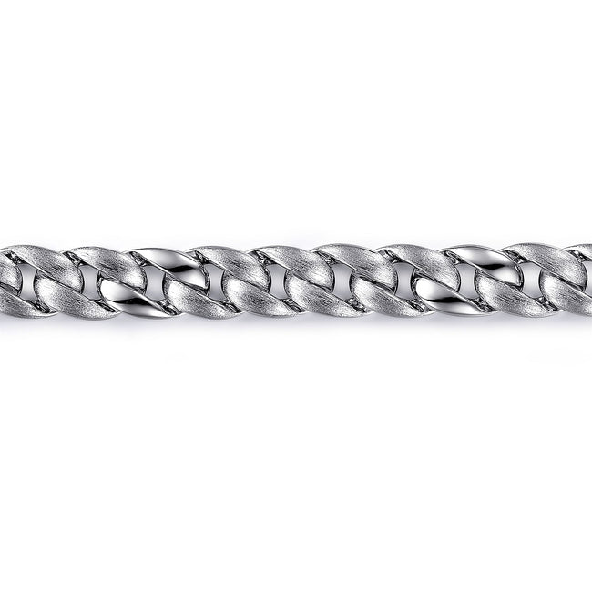 925 Sterling Silver Cuban Link Chain Bracelet