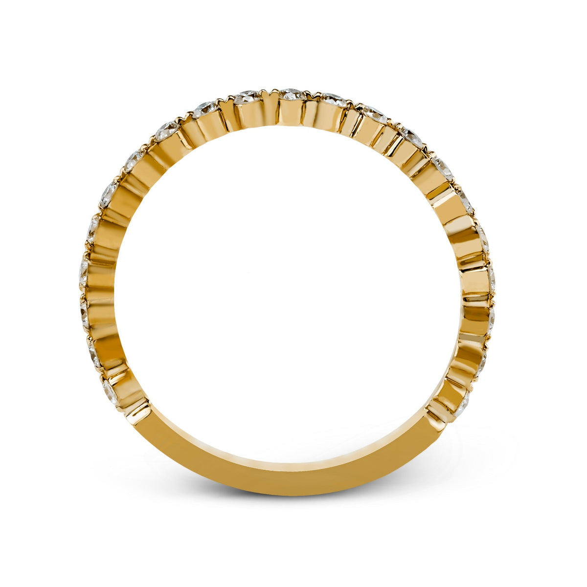 Fashion Ring In 18k Gold With Diamonds - Simon G. Jewelry