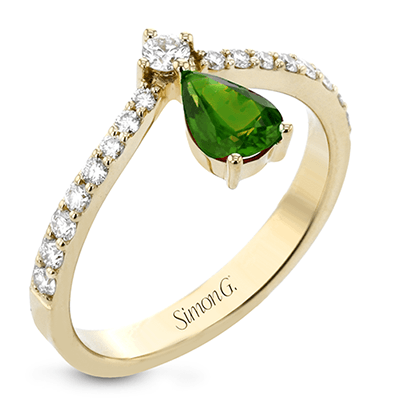 Tempera Color Ring In 18k Gold - Simon G. Jewelry