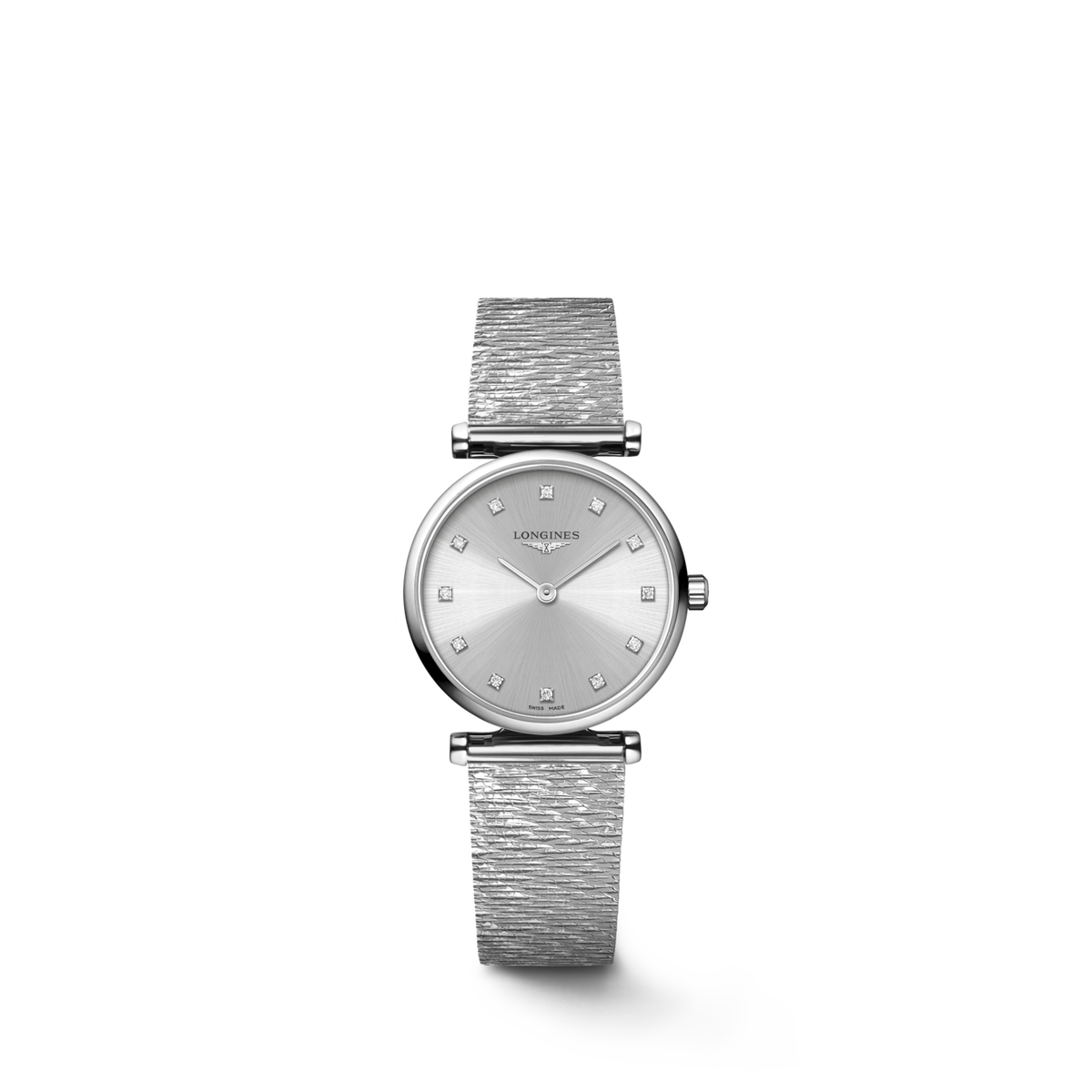 La Grande Classique De Longines 24.00 mm Grey Stainless steel L4209474C L4.209.4.74.C front view
