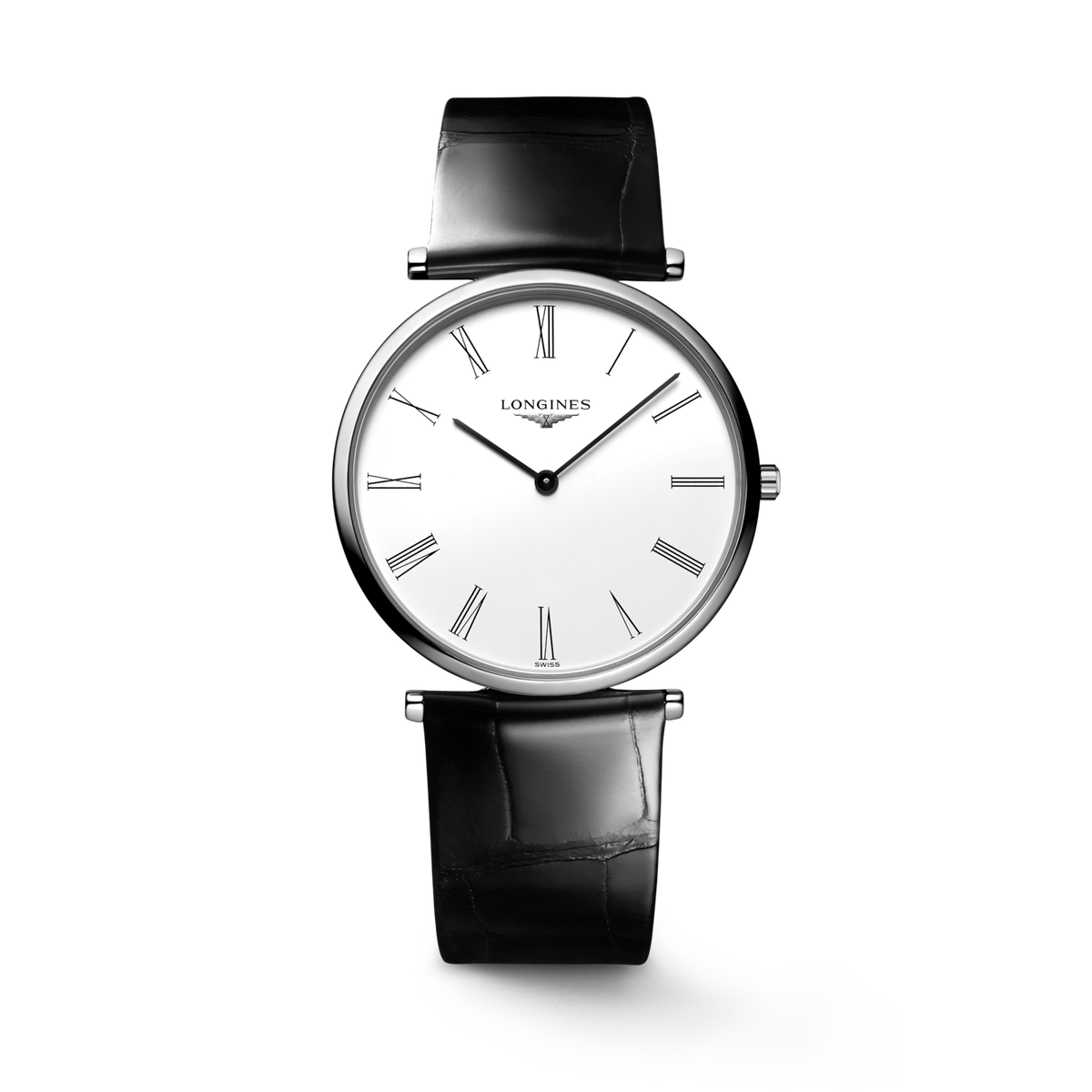 La Grande Classique De Longines 36.00 mm White Stainless steel L4755411B L4.755.4.11.B front view