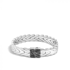JOHN HARDY SILVER MODERN CHAIN WOMEN'S GEMSTONE LINK BRACELET