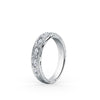 Kirk Kara DAHLIA Diamond Wedding Bands 18k Gold White 8DR .08 4MD .26 DIAMOND MARQ WEDDING BAND