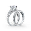 Kirk Kara CHARLOTTE Diamond Engagement Rings 18k Gold White 12DR.03 2DR.03 4DB.20VS2-SI1 HAND ENGRAVED RING
