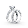 Kirk Kara CHARLOTTE Diamond Engagement Rings 18k Gold White 18DR 0.30 DIAMOND CHANNEL RING