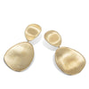 Marco Bicego Lunaria Collection 18K Yellow Gold Large Double Drop Earrings