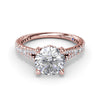 Fana Split Shank Diamond Engagement Ring