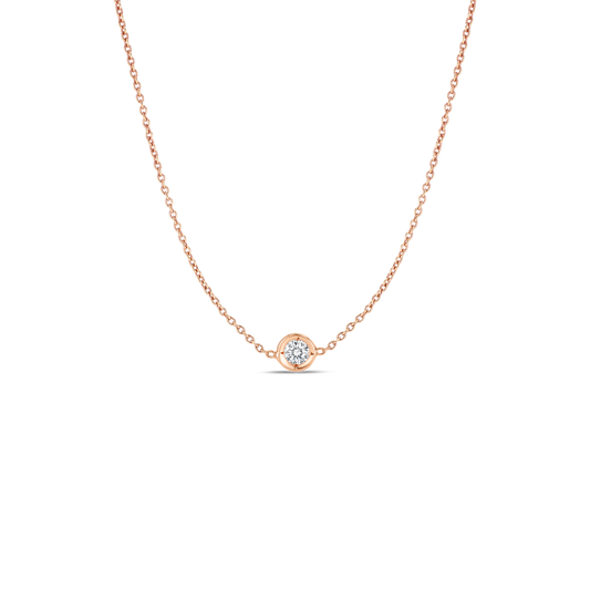 Diamonds By The Inch Single Station Necklace
