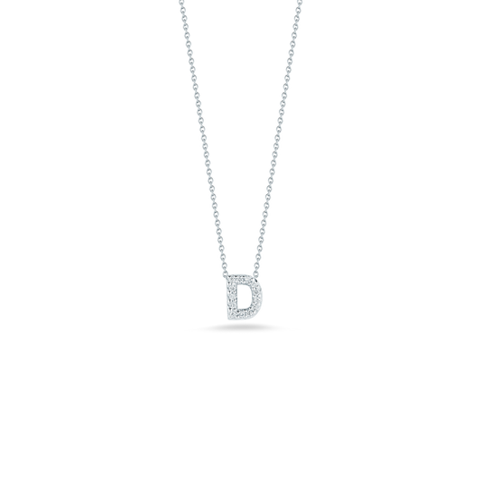 Tiny Treasures Diamond Love Letter Necklace