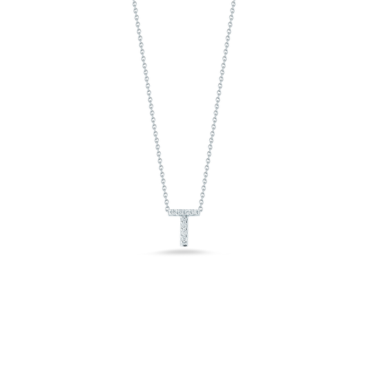 Tiny Treasures Diamond Love Letter Necklace