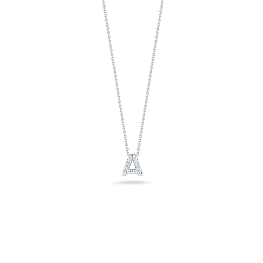 Tiny Treasures Diamond Love Letter Necklace