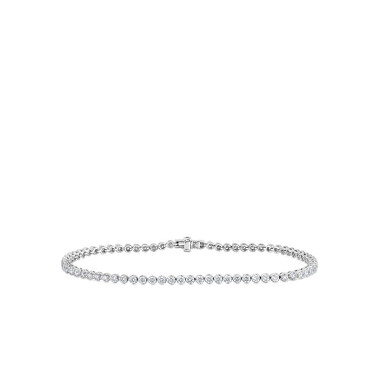 Roberto Coin Diamond Classic Classic Tennis Bracelet Diamond in 18K white gold