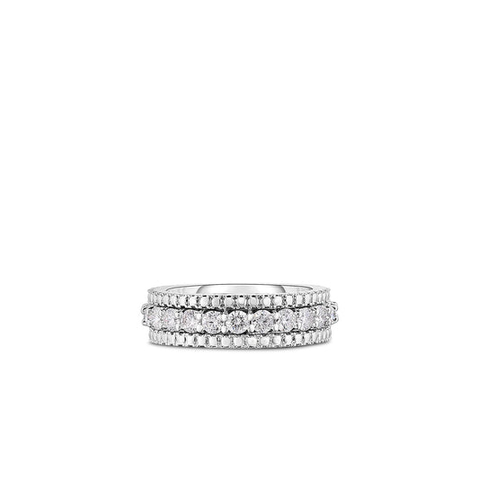 Roberto Coin Siena Classic Ring Diamond in 18K white gold