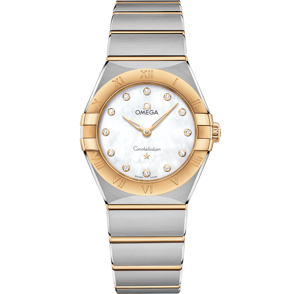 CONSTELLATION 28 MM, STEEL - YELLOW GOLD ON STEEL - YELLOW GOLD